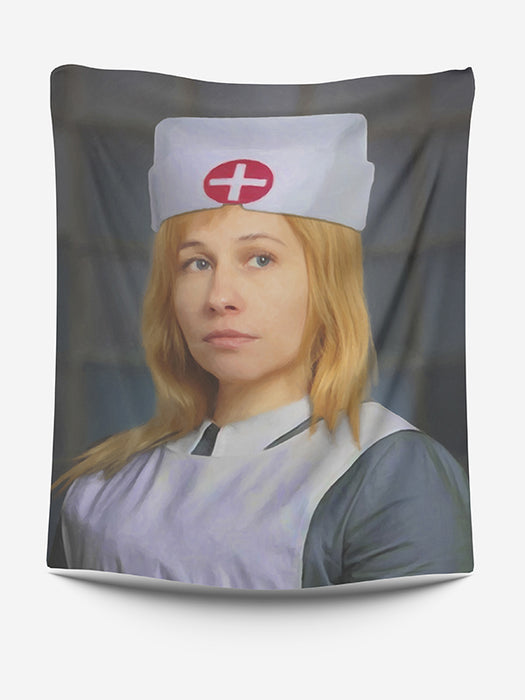 The nurse - Custom Deken