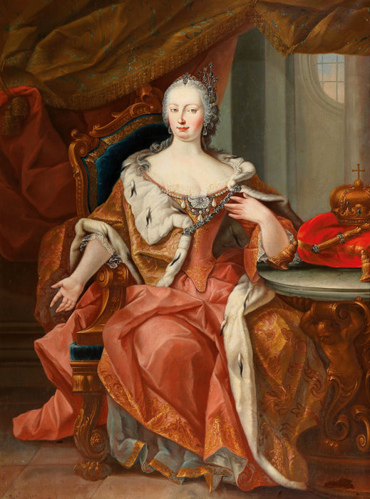 Reina Maria Theresa (ii) - lienzo personalizado