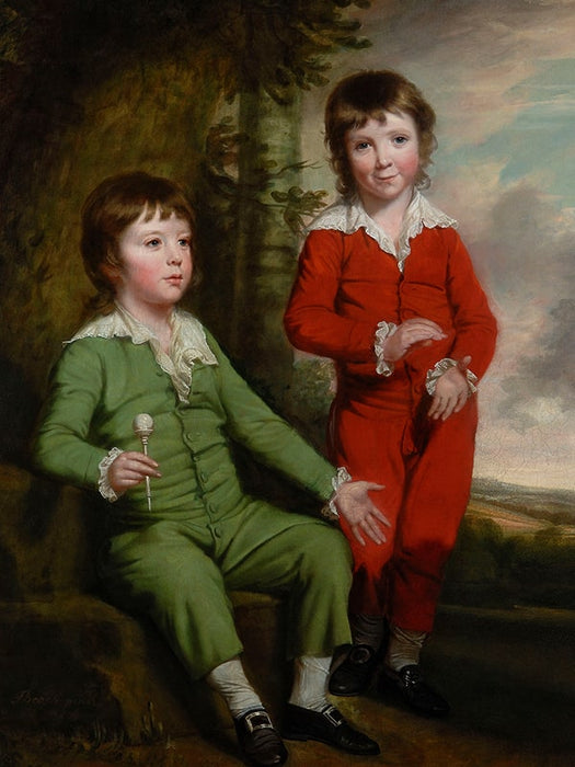 Príncipe Carlos y Henry - lienzo personalizado