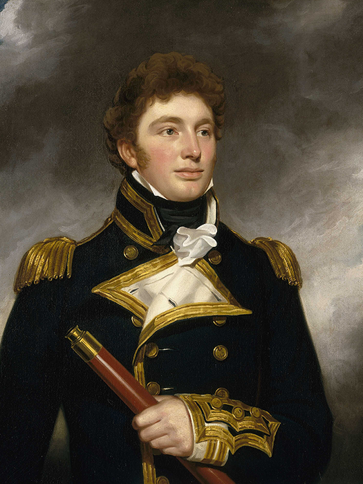 Capitaine Sir William Hoste - Canvas sur mesure