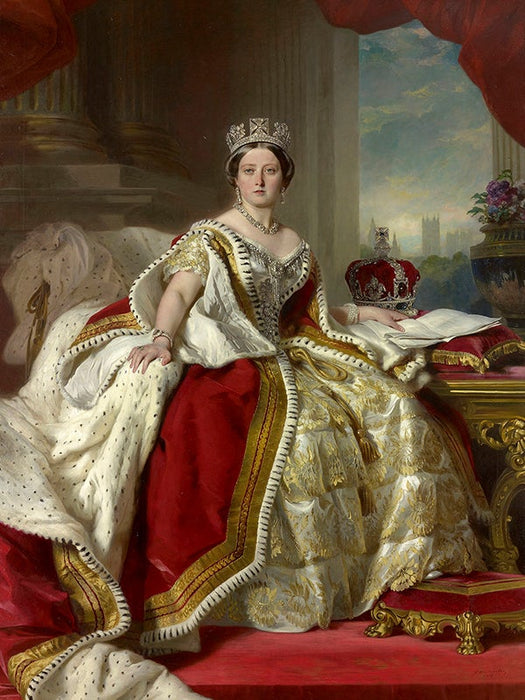 Koningin Victoria (II) - Custom Kussen