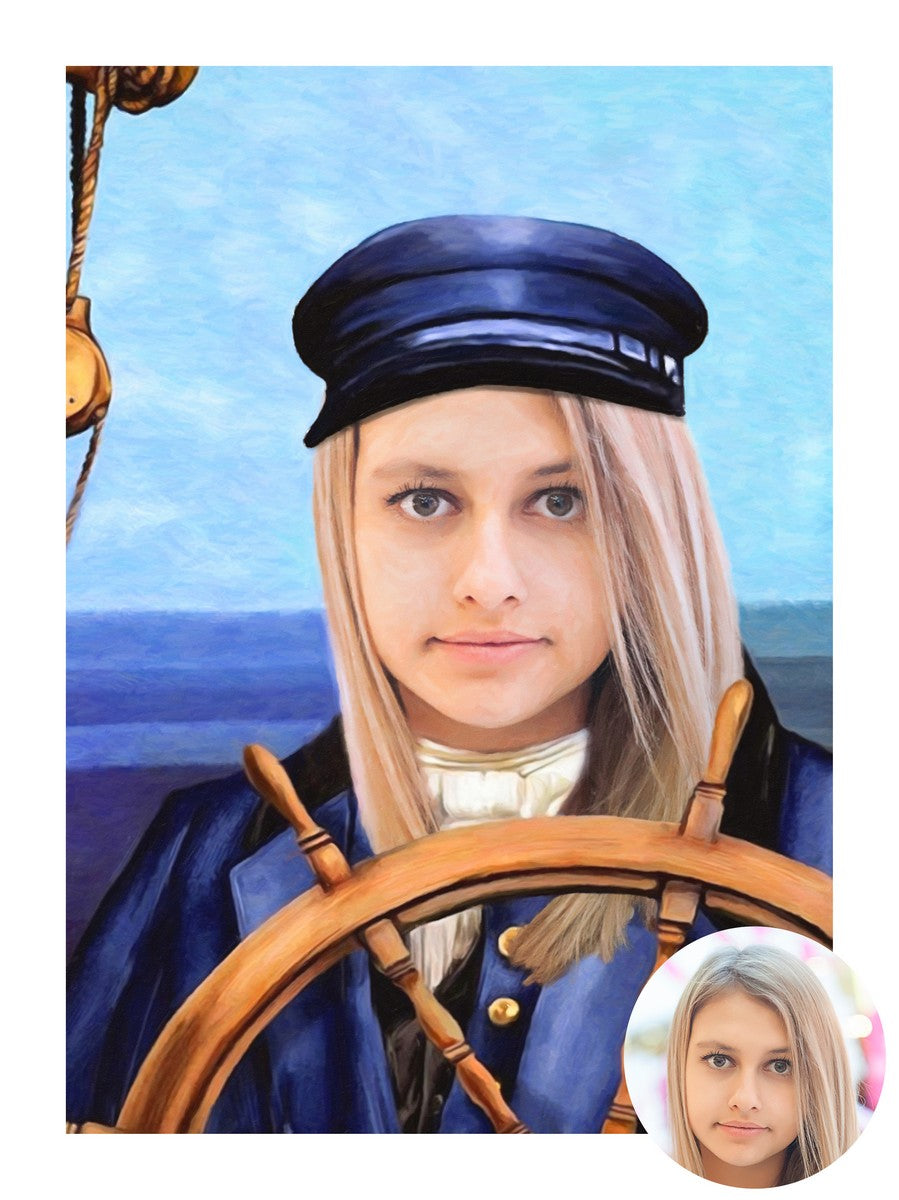 De Kapitein - Custom Poster