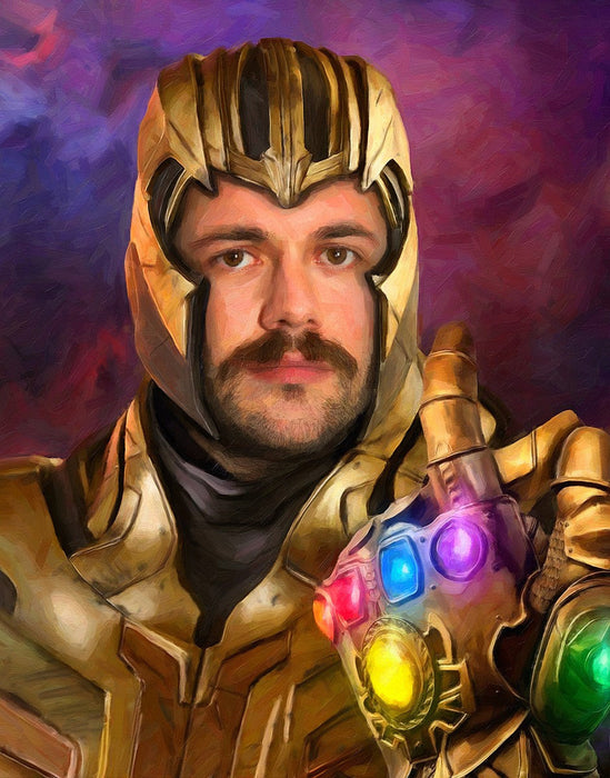 Thanos - Oreiller personnalisé