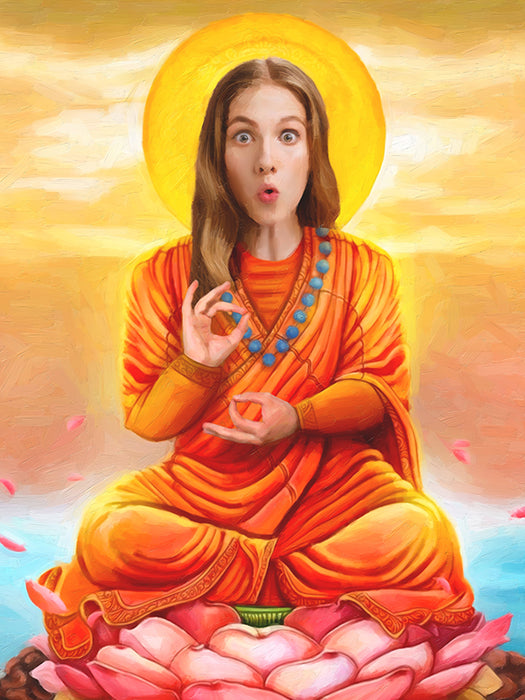 Das Buddha - benutzerdefinierte Poster