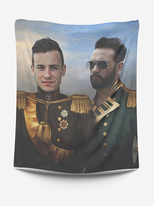 De wapenbroeders - personalizado deken