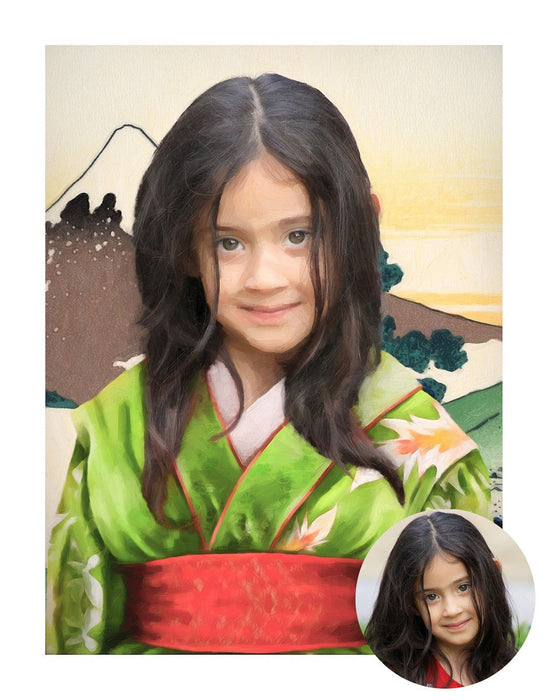 De geisha - couverture personnalisée