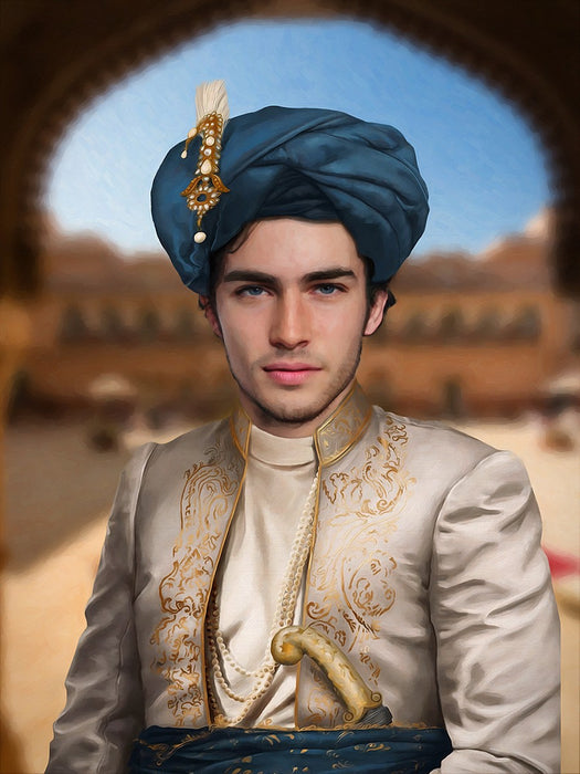 Le prince persan - Toile personnalisée