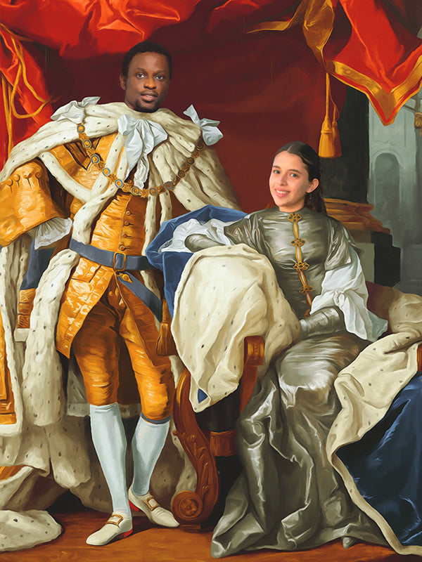 Het Vorstelijke Koppel - Custom Deken