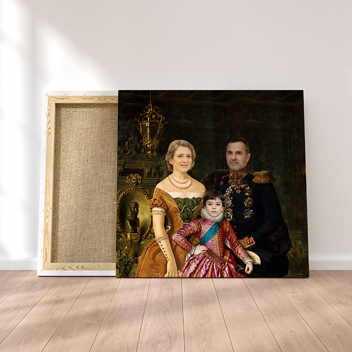 Koninklijke familie 4 - Custom Canvas